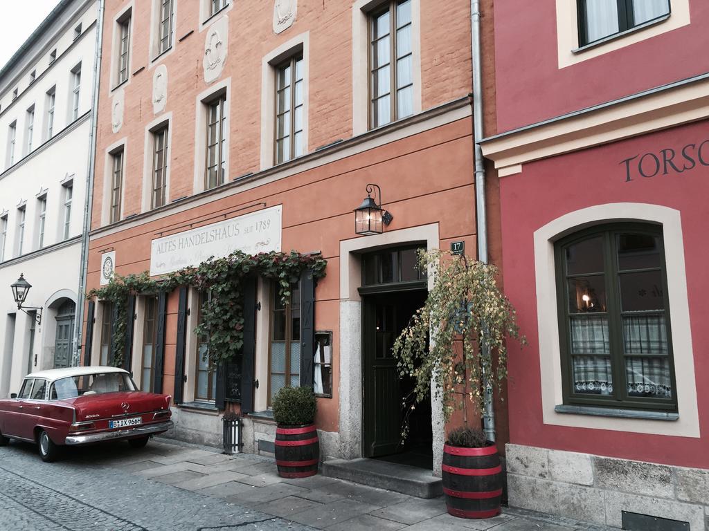 Altes Handelshaus Plauen Buitenkant foto